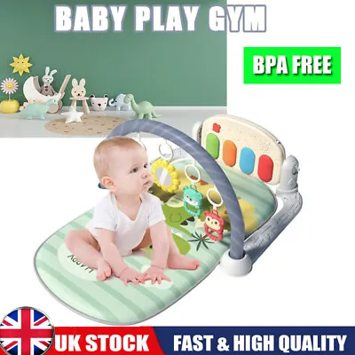 Baby Playmat Kick Lay Play Piano Fitness Gym Arch Musical Floor ACTIVITY Mat  • £12.34