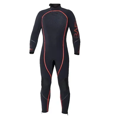 Bare 5mm Reactive Full Jumpsuit Wetsuit Mens Scuba Diving Dive Suit XLARGE RED • $349.99
