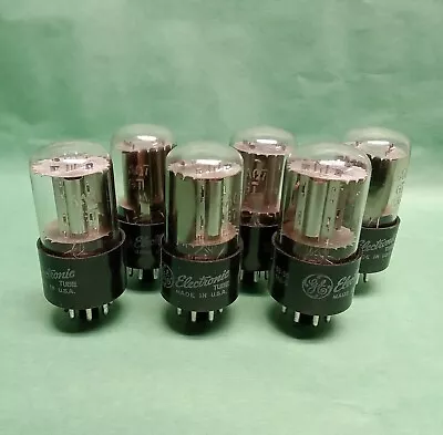 (lot Of 6) 6AQ7GT Vacuum Tube Dual Diode-Triode Tubes 6AQ7 NOS NIB • $5.99