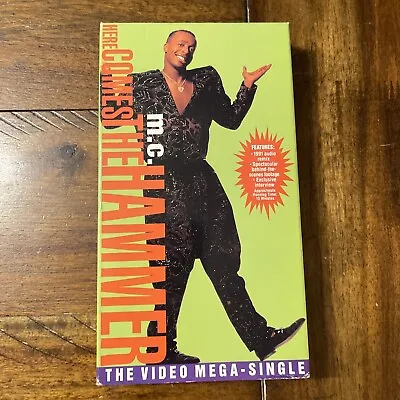 Here Comes The Hammer By MC Hammer (VHS Capitol/EMI Records) • $9.99