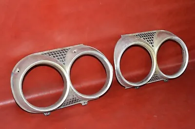 Pair 1964 Mercury Comet Head Light Trim Door Bezel Garnish RH LH Headlight Cover • $135