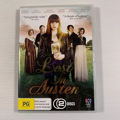 Lost In Austen (DVD 2008 2 Discs) TV Mini Series Jemima Rooper Region 4 • £6.09