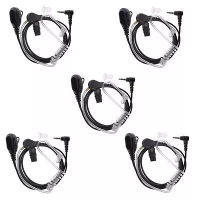 5pcs 3.5mm Air Tube Earpiece Headset For Yaesu Vertex FT-10R FT-50R VX-3R VX-5R  • $45.99