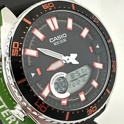 Casio - AMW720-1AV - Men's 'Ana-Digi' Quartz Metal And Resin Casual Watch • $91.55
