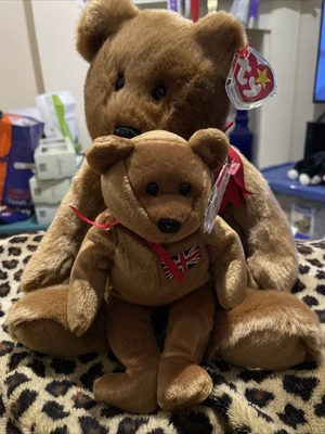 £8.99 • Buy Ty Beanie Baby & Buddy Britannia - England Bear - Mint - Retired With Tags