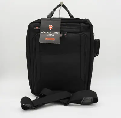 Victorinox Acropolis Hybrid Computer Backpack & Messenger Bag Black 15  • $224.99
