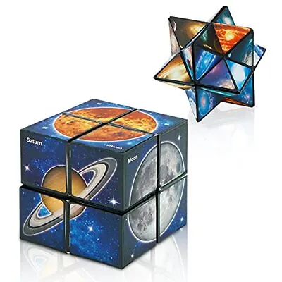 £18.82 • Buy Star Cube Magic Cube 2 In 1 Set, Yoshimoto Cube Infinity Magic 3D Puzzle Cubes