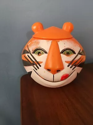 Vintage Tony The Tiger Blow Mold With Lid • $8.99