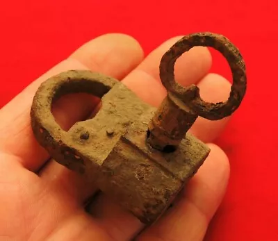 Ancient Medieval Castle And Key • $20