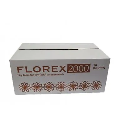 £4.69 • Buy Florex Florist Flower Dry Foam Bricks For Dry And Artificial Floral Arrangements