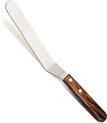 Tramontina 21162/197 Wood Palette Knife Spatula Wood Handle Dishwasher Safe • £7.99
