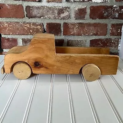 Handmade Wood Toy Truck - Vintage Kids Toys Unique • $45