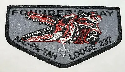 OA Lodge 237 Aal-Pa-Tah Flap Mint Florida Founders Day BC2 • $7.07