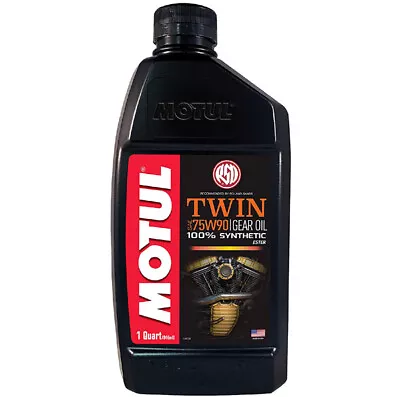 Motul - Twin Gear Oil 75w90 100% Synth 1 Quart • $28.85