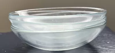 NOS IKEA Glass Bowls Lot Of 4 Cereal Salad Soup 7  Across Modern VTG • $48.71