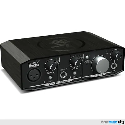 £89 • Buy Mackie Onyx Artist 1.2 USB Audio Interface 
