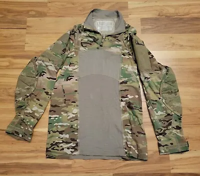 Multicam Army Combat Shirt Flame Resistant Lightweight Camouflage Quarter Zip • $27.99