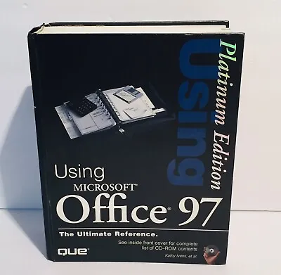 Using Microsoft Office 97 Platinum Edition By Que Development Kathy Ivens HB • $14.88