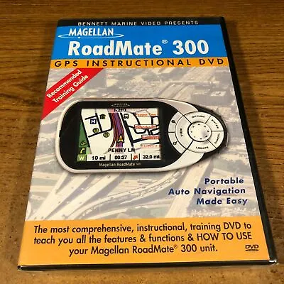 Roadmate 300 Magellan GPS DVD New / Sealed Instructional • $24.70