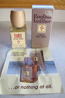 English Leather  Vintage After Shave 4 Fl Oz Bottle • $12.99