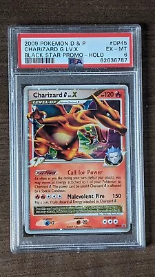 CHARIZARD G Lv.X 2009 Pokémon #DP45 PSA 6 EX-MT Black Star Promo Holo D&P WOW • $54.99