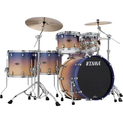 TAMA Starclassic Walnut/Birch 5-Piece Shell Pack 22  Bass Purple Atmosphere Fade • $2599.99