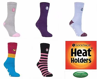 Heat Holders Thermal Licensed Character Slipper Grip Socks UK 4-8 EUR 37-42 • £13.99