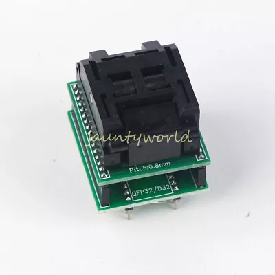 $18.91 • Buy TQFP32 DIP32/QFP32/SA663 IC Programmer Adapter Chip Test Socket