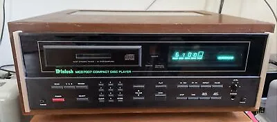 Mcintosh Mcd7007 CD Player With Wood Case • $2970