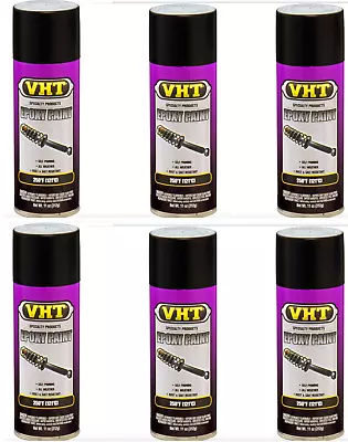 VHT Paint SP650 (6pk); Epoxy All-Weather 11oz Aerosol Gloss Black 250F • $54