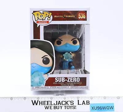 Sub-Zero #536 Mortal Kombat Funko Pop! Games NEW MIB • $17