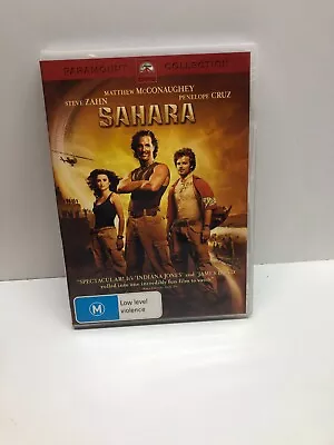 Sahara  (DVD 2005) Very Good Condition Region 4 • $4.95