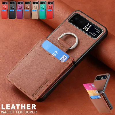 For Motorola Moto Razr 40 /40 Ultra Slim Magnetic Card Wallet Leather Case Cover • $12.06