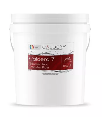USA Lab Equipment Caldera 7 Heat Silicone Oil Transfer Fluid 5 Gallon • $649