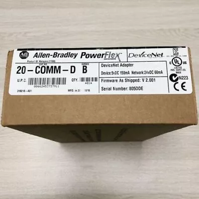 New Sealed Ab 20-comm-d Ser/b Powerflex Devicenet Adapter 20commd Us Stock • $185