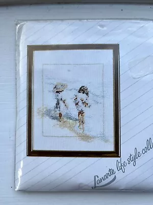 Lanarte Counted Cross Stitch Kit Girls Playing On Beach Life Style Collection • £3.99