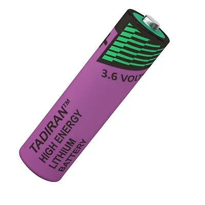 1 X TADIRAN AA/R6 LS 14500/SL-760 3.6V LITHIUM BATTERY 2200 MAh HIGH ENERGY • £6.49