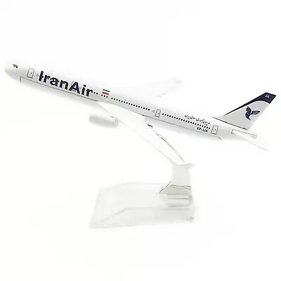 1:400 16cm A330 Iran Air Metal Airplane Model Alloy  Diecast Plane Model Display • $16.47