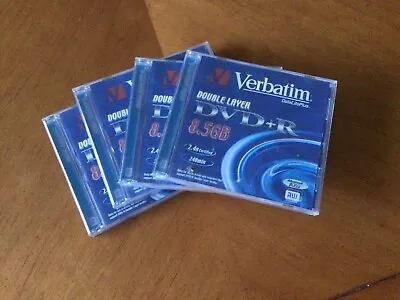 £9.99 • Buy Verbatim Dvd-r Double Layer