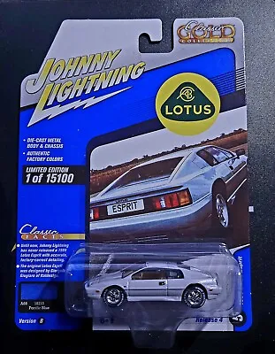 Johnny Lightning 2021 Classic Gold R4 - 1989 Lotus Esprit - White Lightning! • $18.99