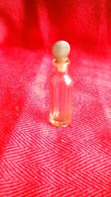 Miniture Glass Perfume Bottle 6 Cms  • £3