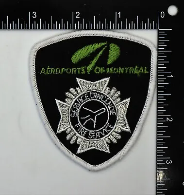 MONTREAL CANADA AIRPORTS FIRE SERVICE PATCH Vintage Original • $7.15