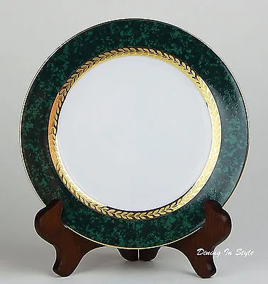 7-5/8  Salad Plate MINT UNUSED Condition! Imperial Malachite Retroneu 488 • $5.36