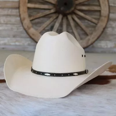 Justin 20X Black Hills Ivory Straw Cowboy Hat • $59.95