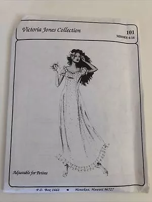 Victoria Jones Collection Hawaii Semi Fitted Dress Sewing Pattern #101 • $14