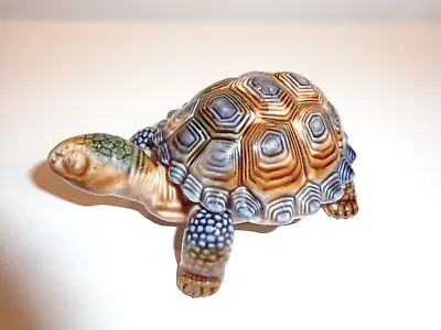 Vintage Wade Porcelain Turtle Tortoise Trinket Box Figurine Made In England VGC • £5.99