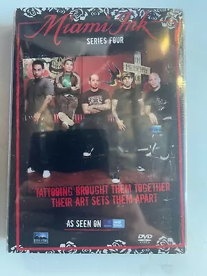 £13.95 • Buy MIAMI INK - Collection 4. Complete 4th Series (3xDVD 2008) New & Sealed