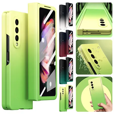 For Samsung Galaxy Z Fold 4 3 2 5G Shockproof Hinge Armor Screen 360 Case Cover • $27.79