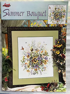 Lanarte By Leisure Arts- Summer Bouquet By Marjolein Bastin Chart • $16