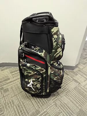 New Mizuno Br-d4c Cart Golf Bag - Camo Green/black • $200